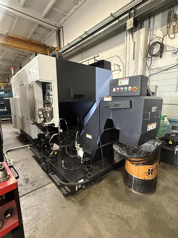 Used 2021 DOOSAN DVF 6500 5-Axis CNC Vertical Machining Center Only 1,446 Run Time Hours