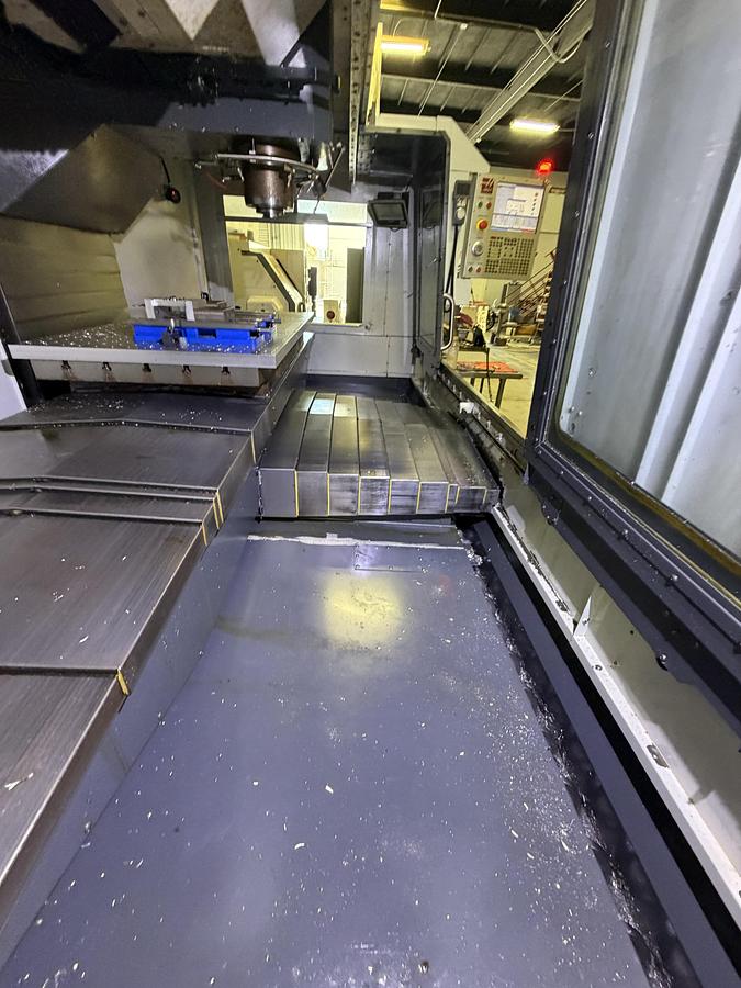 Used 2020 HAAS VF-6 Cat-50 4-Axis CNC Vertical Machining Center ***Only 2,327 Cutting Hours***