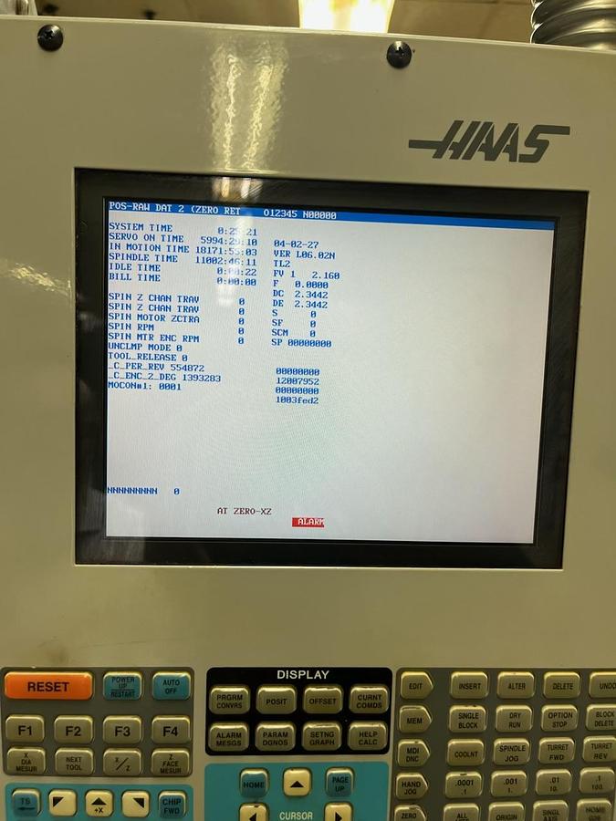Used 2004 HAAS TL-2 CNC Turning Center