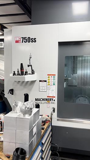 Used 2021 HAAS UMC-750SS 5-Axis CNC Vertical Machining Center ***Low Hours***