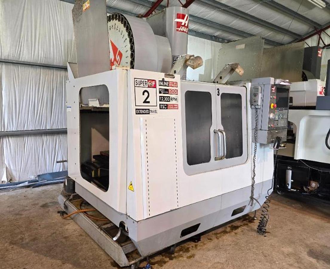 Used 2009 HAAS VF-2SSYT 4-Axis 12,000 RPM CNC Vertical Machining Center with HAAS Rotary Table / TSC / HSM