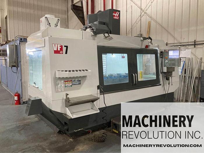 Used 2016 HAAS VF-7 15,000RPM CNC Vertical Machining Center