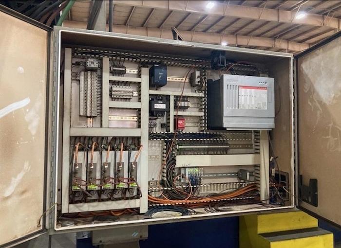 Used 2012 MESSER MPC 2016LP 15’ X 108’ Plasma System   MESSER Global CNC Control Version #4 with DNC Connection and Ethernet Capability  The MESSER MPC 2016LP Modular Rail System can be set up to be 10 Feet Long to 108 Feet Long as needed.  As your capability grows this Messer is designed to grow with it.    This large table option gives you flexible automation, to fit your individual needs of how many sheets you can lay on the table.    Maximizing space and cutting time.  Bridge Width: 19'-0" (Rail to Rail Center)  Y-AXIS Cutting Width: 15'-8"  X-AXIS Cutting Length: 108'-4" with Supplied Rail  19’ Cut-Width  108’ Cut-Length  3 Plasma Torches  (3) Independent Hypertherm Plasma Torches with Robotic Bevel Capabilities  Torch Configuration:  #1 Profile  #2 Robotic Bevel Head  #3 Profile Lifters / Leads Hypertherm  Hyper-Performance Plasma HPR260XD (Internal Chiller)