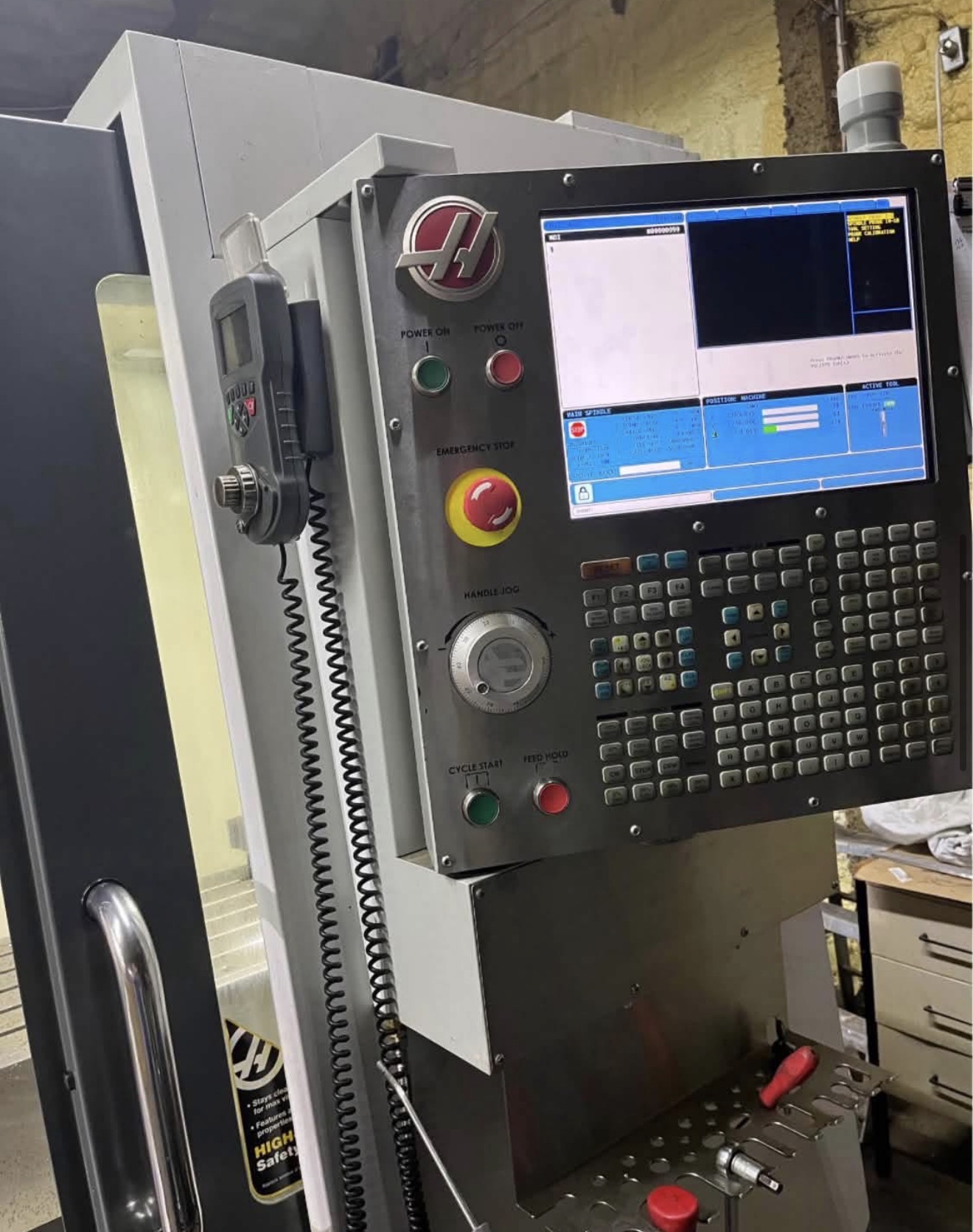 Used 2014 HAAS VF-4SS 4-Axis 12,000 rpm CNC Vertical Machining Center