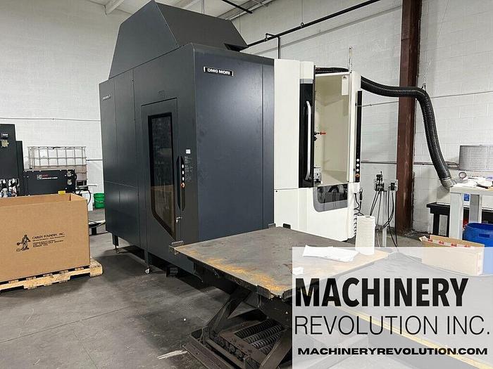 Used 2022 DMG MORI NHX-5500 550MM 4-Axis CNC Horizontal Machining Center ***Like New***