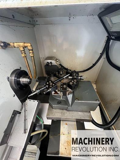 Used 2019 HAAS CL-1 LIVE TOOLING COMPACT LATHE C Axis / Bar Feeder / 8 Station Turret  ***Low Hours***