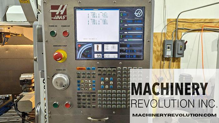 Used 2008 HAAS VF-3D 5-Axis CNC Vertical Machining Center 1,000PSI TSC / 40+1 ATC / WIPS