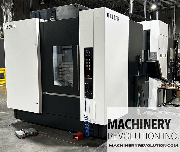 2022 Heller HF-5500 5-Axis CNC Horizontal Machining Center