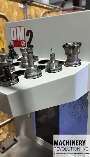 Used 2016 HAAS DM-2 10,000RPM CNC Vertical Machining Center with WIPS / TSC ***Low Hours***