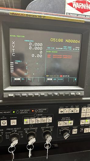 Used 2000 Amada Vipros 358 King II 30 Ton Punch Press