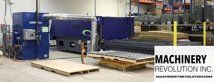 Used 2020 Multicam Quantus CNC Fiber Laser  5' x 10' / 4kW / Pallet Changer ***Low Hours***