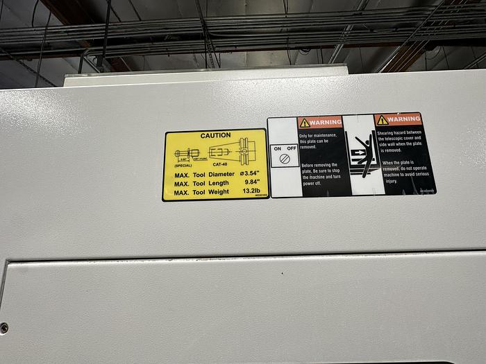 Used 2012 YCM XV560A CNC Vertical Machining Center