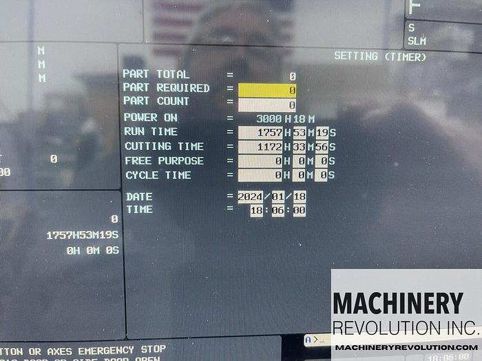 Used 2021 DOOSAN DNM 4500 12,000RPM 4-Axis CNC Vertical Machining Center with Fanuc M-10iA Automation  ***Low Hours***