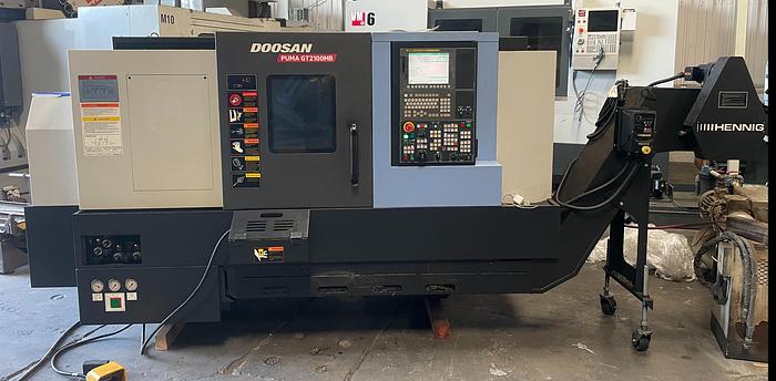 Used 2015 DOOSAN PUMA GT2100 MB Live Tooling CNC Turning Center