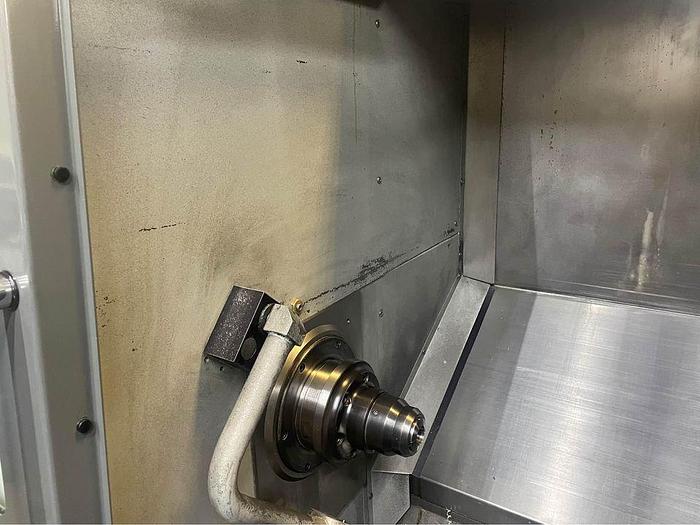 Used 2014 HAAS ST-30 CNC Lathe Turning Center with Bar Feeder / Probing / High Pressure Coolant / Programmable Tailstock ***Low Hours***