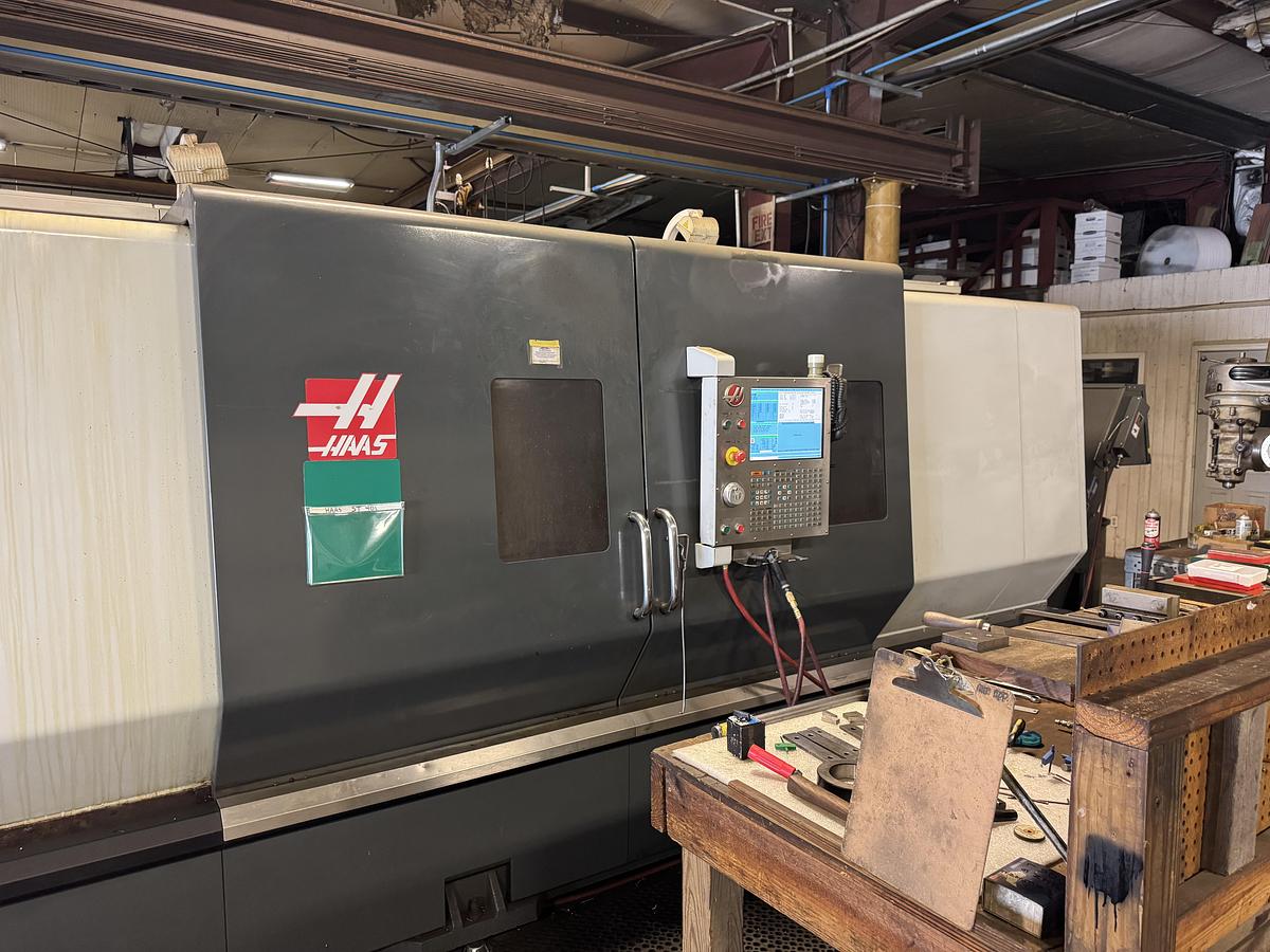 Used 2012 HAAS ST-40L Long Bore CNC Turning Center