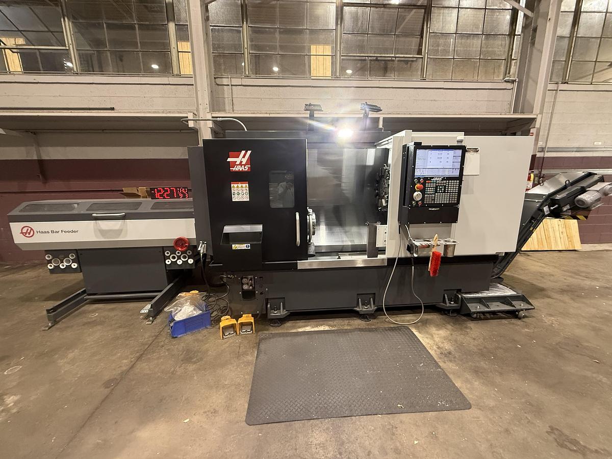 Used 2025 HAAS ST-30 CNC Lathe With Bar Feeder Tailstock Tool PreSetter