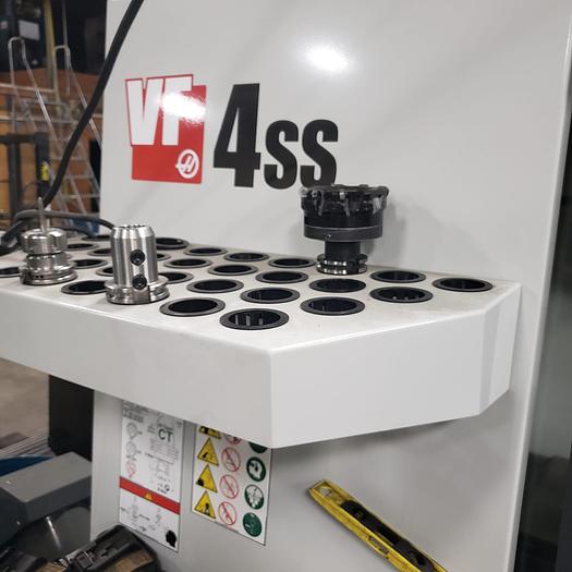 Used 2020 HAAS VF-4SS 4-Axis 11,000RPM HRT-210 Rotary Table CNC Vertical Machining Center ***100 Hours***