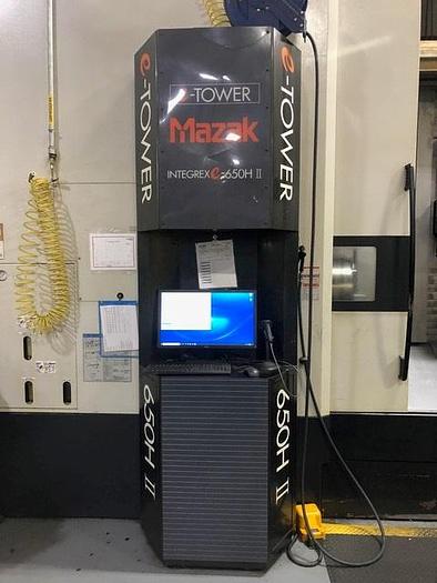 Used 2007 MAZAK Integrex 650HSII 4-Axis CNC Mill-Turn Machining System