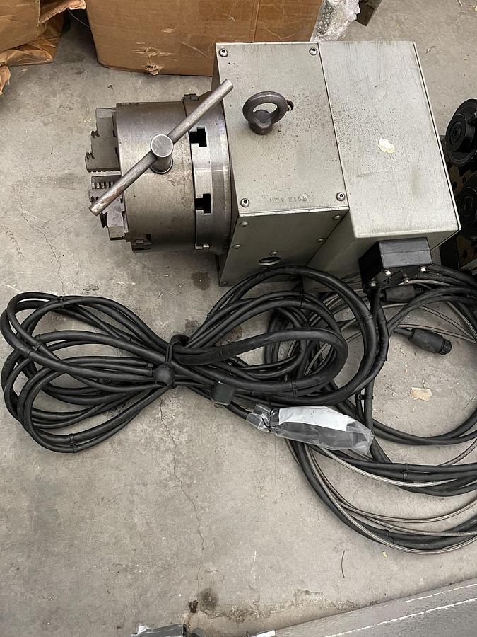 Used HAAS HRT-210B Super High-Speed Rotary w/ 8" 3-Jaw Chuck & 6" Pneumatic Tailstock