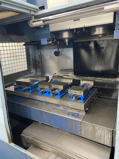 Used 2000 Matsuura MC-800VFDC Twin Spindle CNC Vertical Machining Center