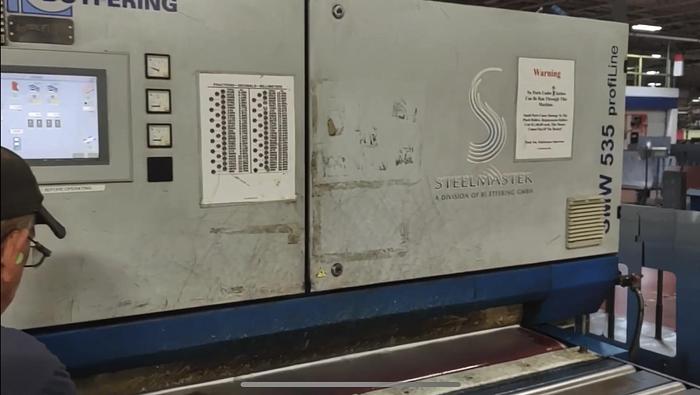 Used 2009 Butfering Steel Master SMW 535 Profiline Sander / Grinder / Deburr