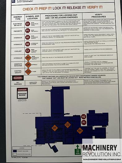 2022 Heller HF-5500 5-Axis CNC Horizontal Machining Center