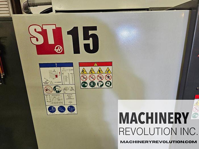 Used 2022 HAAS ST-15 CNC Turning Center With Tailstock and Tool Pre-Setter ***Like New***