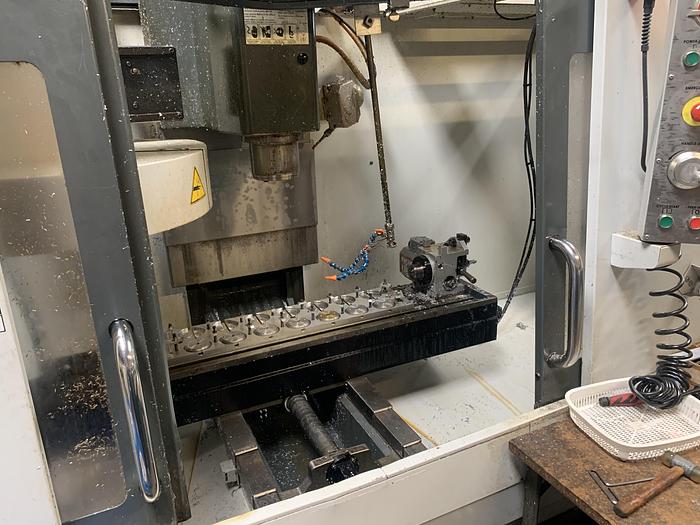 Used 2014 HAAS TM-2P 4-Axis CNC Vertical Machining Center