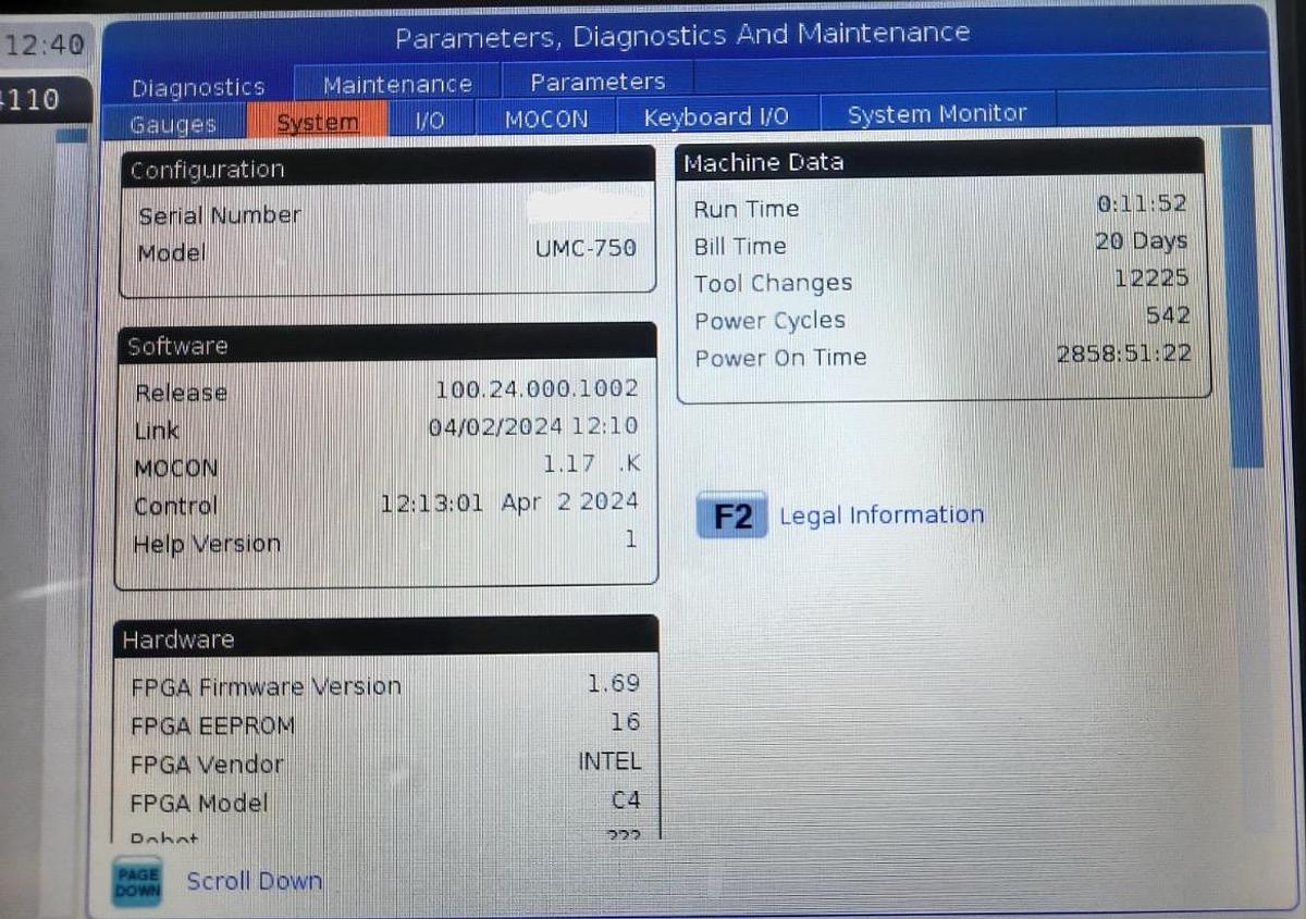 Used 2023 HAAS UMC-750 5-Axis 15,000 rpm CNC Vertical Machining Center ***Low Hours ***