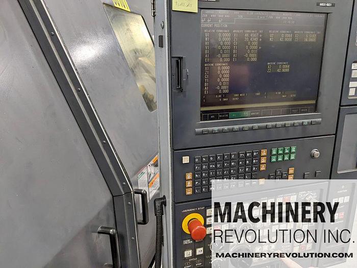 Used 2005 Mori Seiki 3500 / MT 3500S 8-Axis CNC Mill Turn 125" Y-Axis / C-Axis / B-Axis / Indexing Head