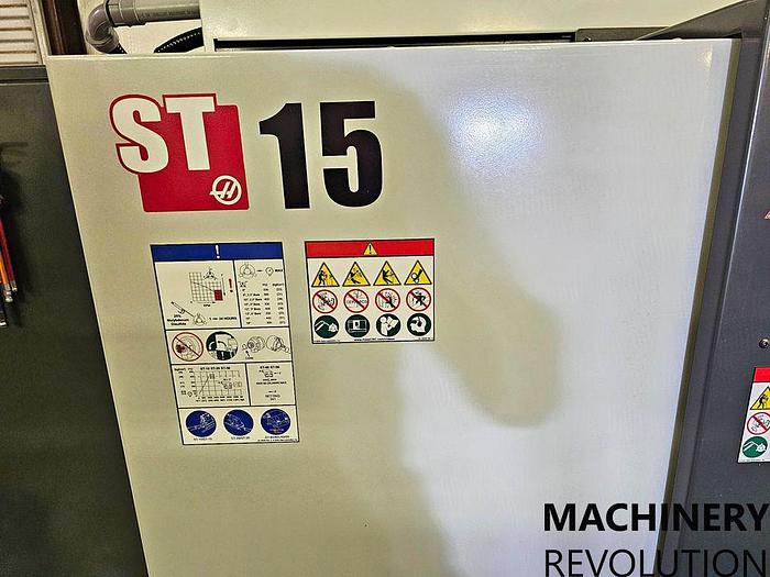 Used 2022 HAAS ST-15 CNC Turning Center With Tailstock and Tool Pre-Setter ***Low Hours***