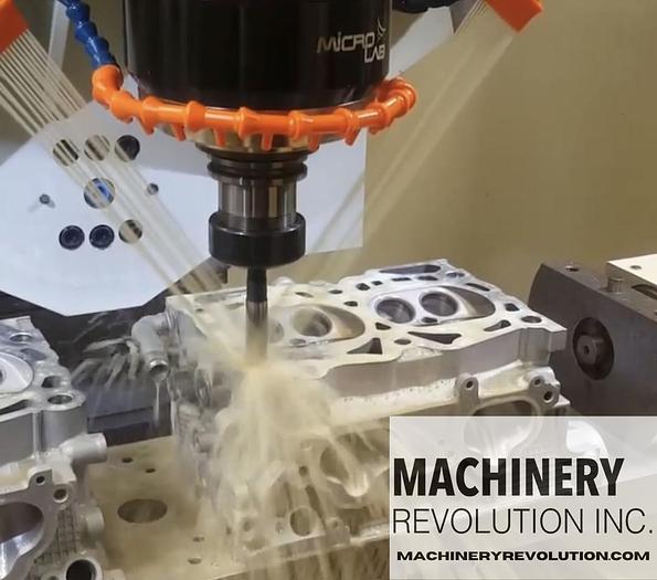 Used 2016 ROTTLER P69AHD 5-AXIS CNC CYLINDER HEAD PORTING MACHINE VERTICAL MACHINING CENTER