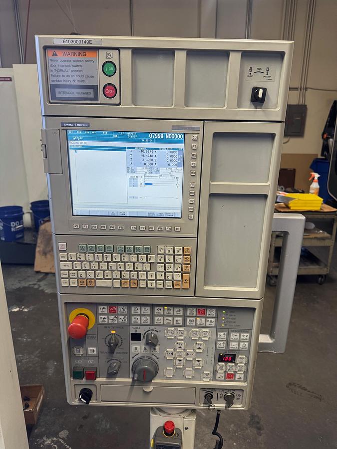 Used 2012 DMG MORI 1035 V Ecoline CNC Vertical Machining Center