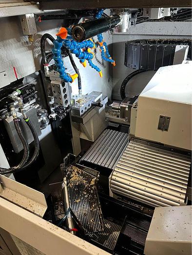 Used 2019 Tsugami B0205-III Swiss Machine with Bar Feeder ***Low Hours***
