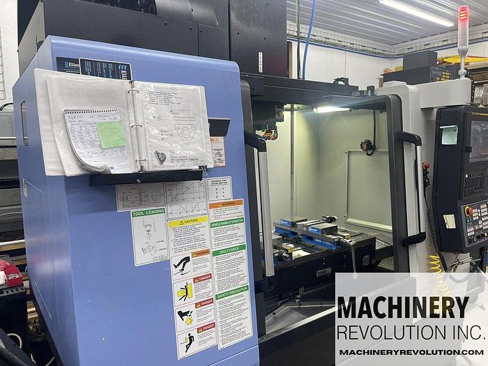 Used 2021 DOOSAN DNM 4500 12,000RPM 4-Axis CNC Vertical Machining Center with Fanuc M-10iA Automation  ***Low Hours***