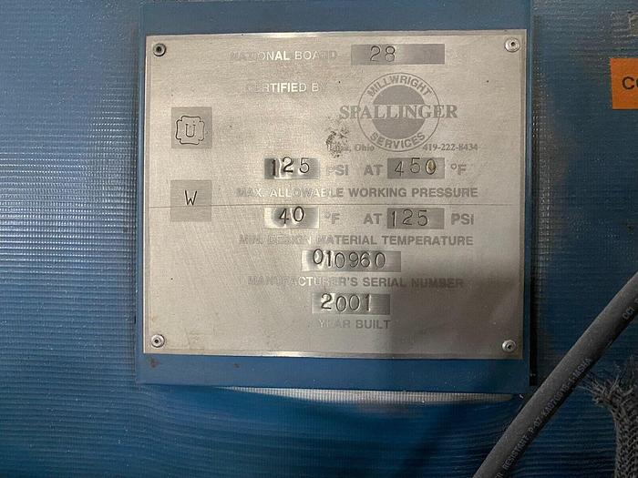 Used Sallinger Autoclave Supply