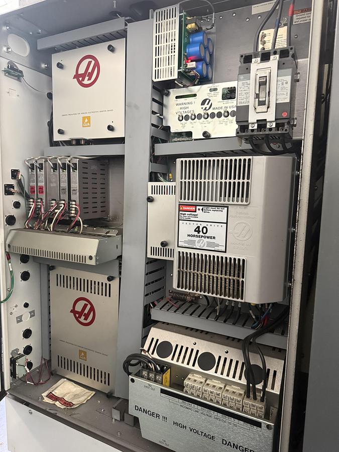 Used 2011 HAAS VF-4SS 4-Axis 12,000 RPM CNC Vertical Machining Center WIPS / High Speed Machining / 40+1 ATC