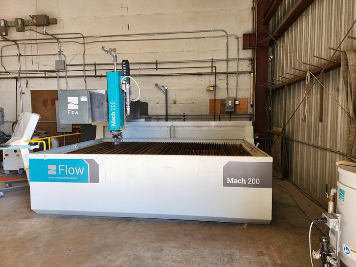 Used 2022 FLOW MACH 200 3020 5-AXIS w/ Pivot+ 3D Cutting Head