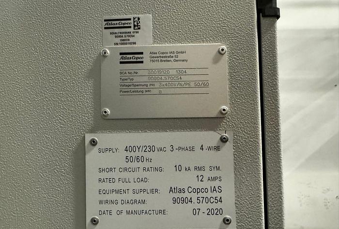 Used 2020 KUKA Robotic Adhesive Work Cell KR60-3 6-Axis Robot