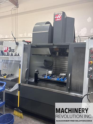 Used 2013 HAAS VF-3SS 12,000 RPM CNC Vertical Machining Center with Pallet Changer / WIPS / 1,000PSI TSC