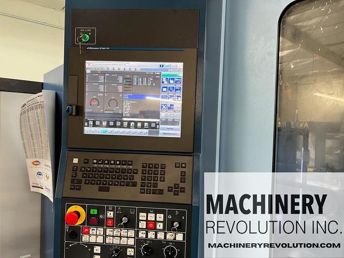 Used 2021 Matsuura MAM 72 100 H 5-Axis CNC Horizontal Machining Center 245 Tools / 10 Station Pallet Pool / CAT 50 / 200mm  ***Like New***