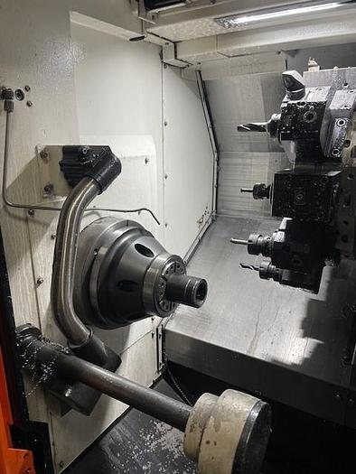 Used 2023 MAZAK QT-EZ 12MSY CNC Lathe With Live Tooling Y-Axis Sub Spindle & LNS Bar Feeder