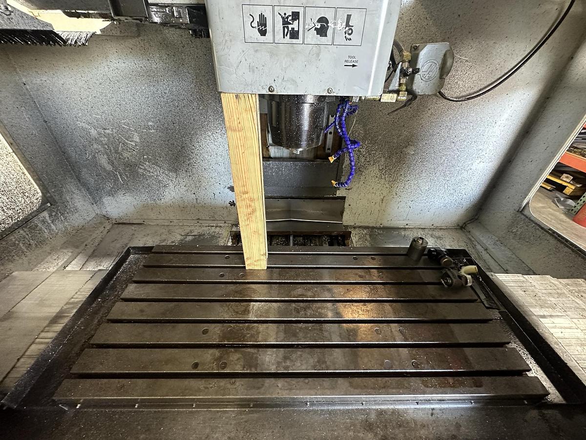 Used 2007 HAAS VF-3YT/50 4-Axis CNC Vertical Machining Center TSC / PCOOL / WIPS