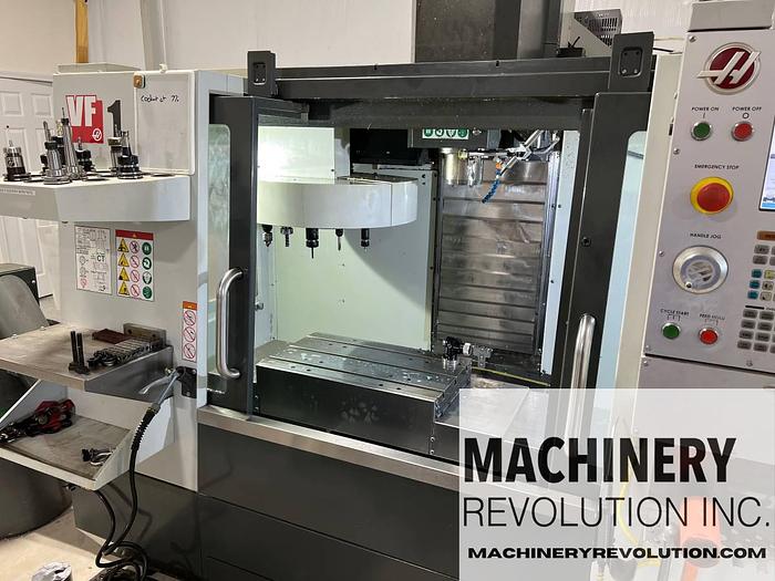 Used 2018 HAAS VF-1 CNC Vertical Machining Center with WIPS ***Low Hours***