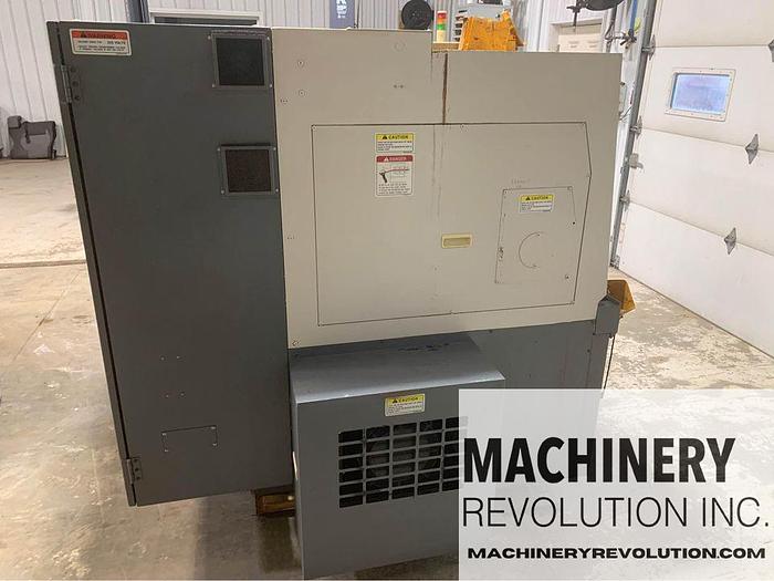 Used 2012 OKUMA Genos L 400 CNC Lathe with TailStock / Automatic Tool Presetter