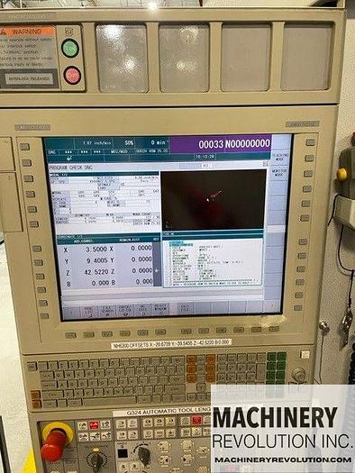 Used 2010 Mori Seiki NH 6300 DCG II CNC Horizontal Machining Center CAT-50 / 10,000RPM / TSC / 24.8" x 24.8" Pallet