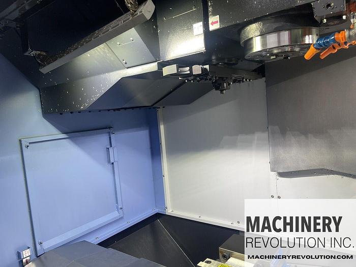 Used 2021 DOOSAN DNM 4500 12,000RPM 4-Axis CNC Vertical Machining Center with Fanuc M-10iA Automation  ***Low Hours***