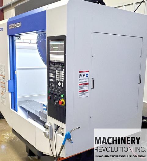 Used 2018 Brother Speedio S 700 X1 16,000RPM Vertical Machining Center 4-Axis ***Low Hours***