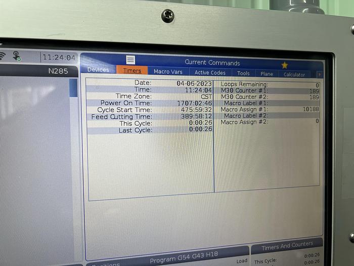 Used 2022 HAAS VF-2SS 4-Axis CNC Vertical Machining Center